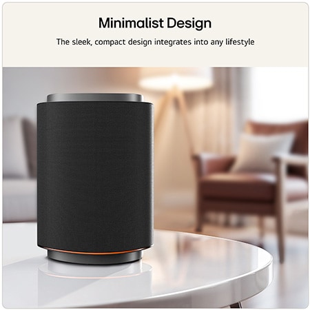 Minimalist deign - the sleek, compact integrates into any lifestyle